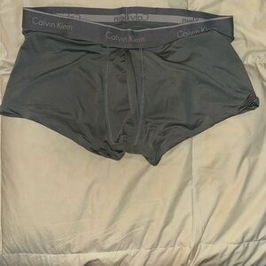 Calvin Klein Men's Dark Gray Boxer Briefs